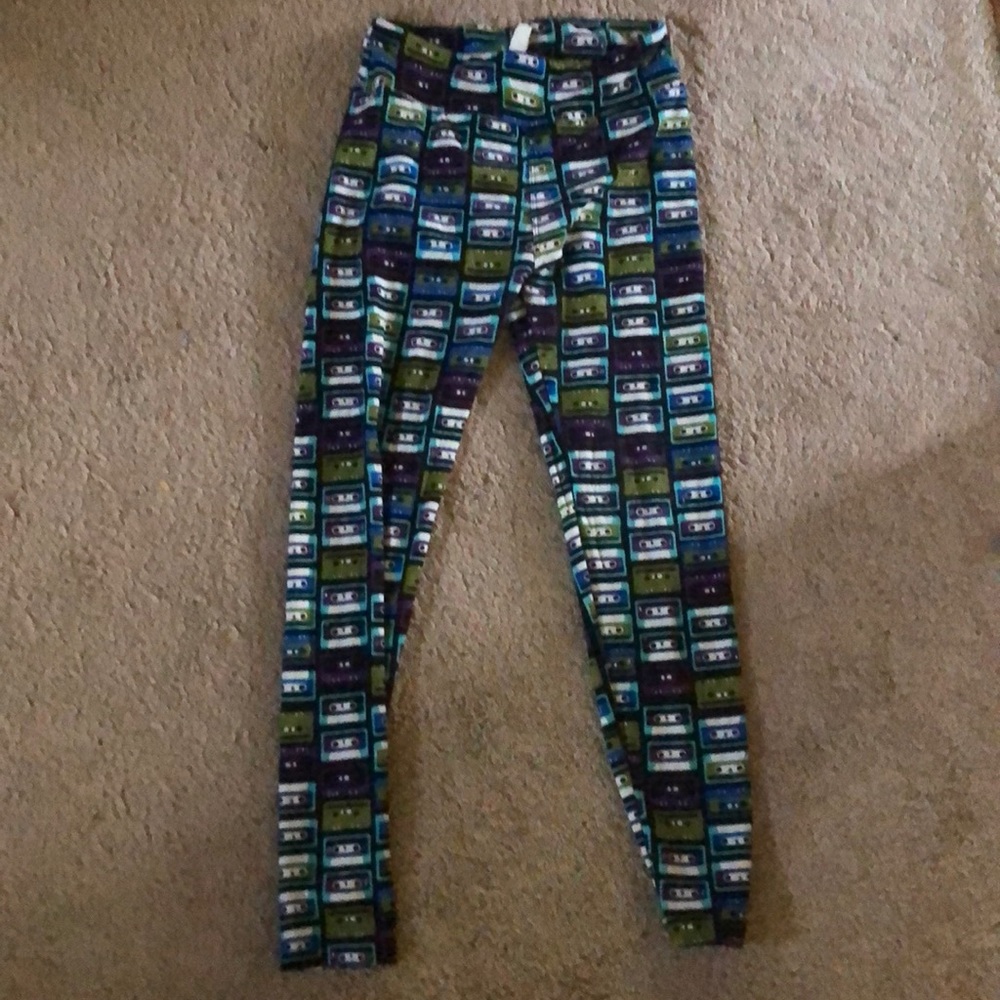 Lularoe Cassette leggings OS